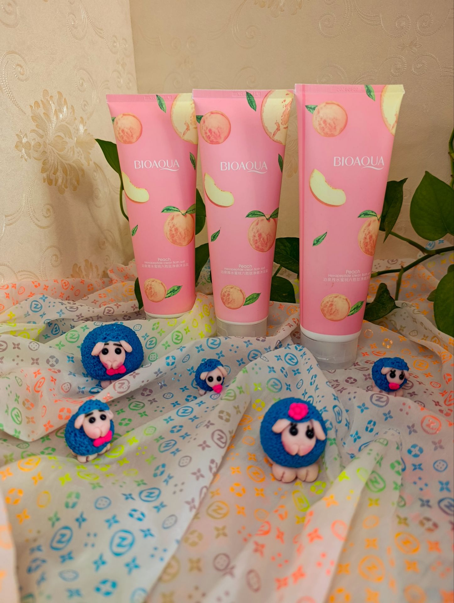 نمک بدن هلو بیوآکوا