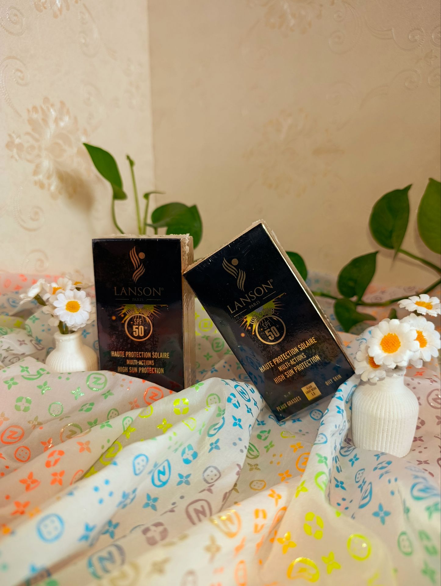 کرم ضد آفتاب رنگی لانسون LANSON