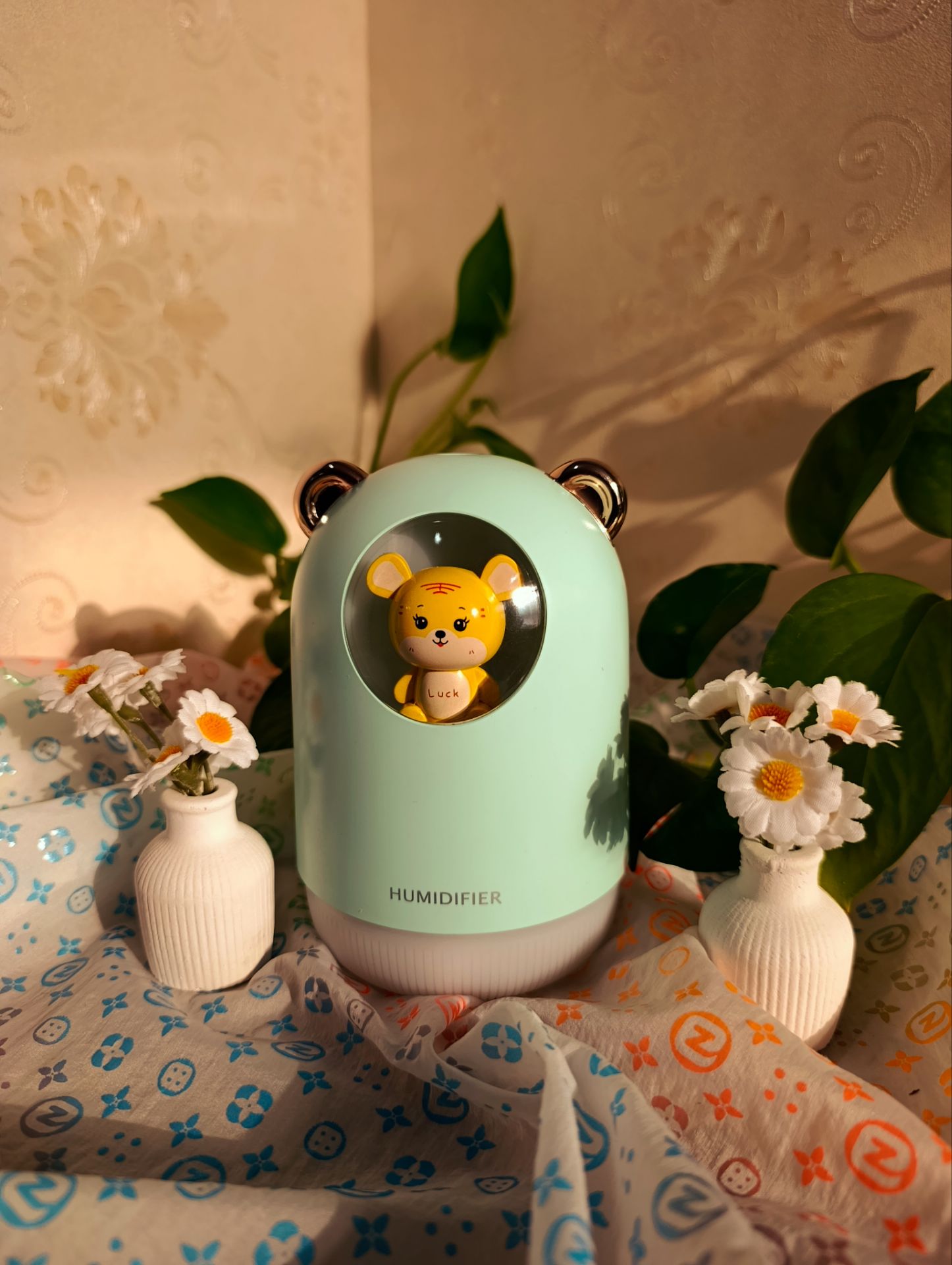 دستگاه بخور سرد و چراغ خواب موش فضانورد 300میل