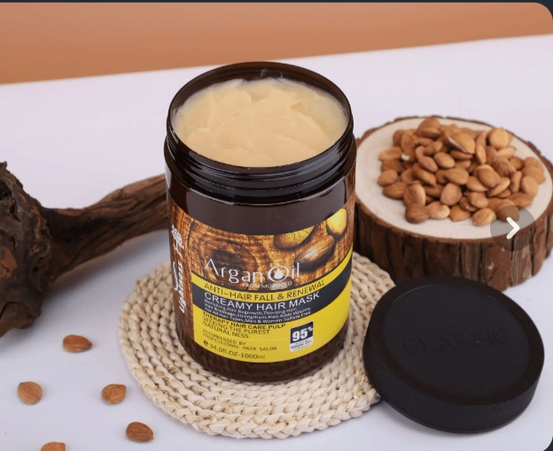 ماسک مو فاقد سولفات حاوی روغن آرگان
